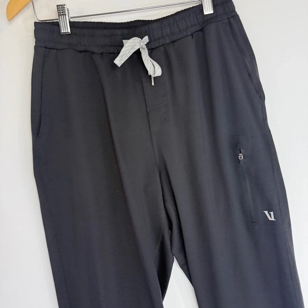 Vuori Sunday Performance Jogger Mens Small Black V4049 Slim Fit Athletic Pants